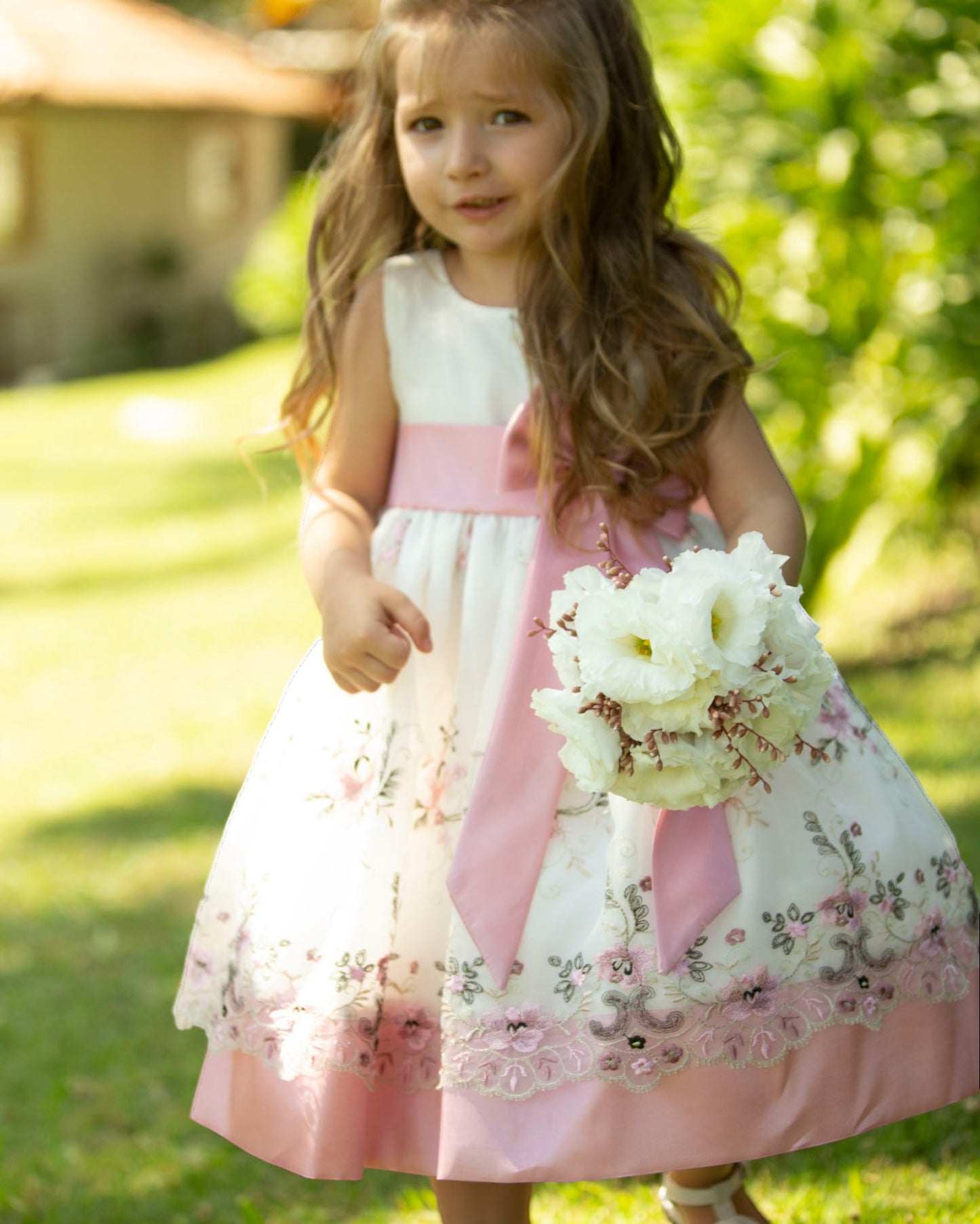 VESTIDO DE DAMA FERNANDA ROSE | ETIQUETTE
